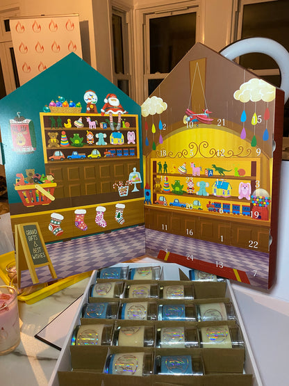 25 days of Melt.Me Christmas Candle Advent Calendar - Assorted Christmas Scent