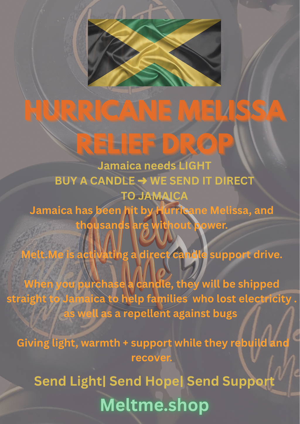 HURRICANE MELISSA RELIEF DROP 🌪🇯🇲